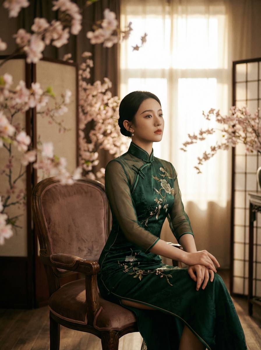 16岁旗袍写真视频拍摄记录